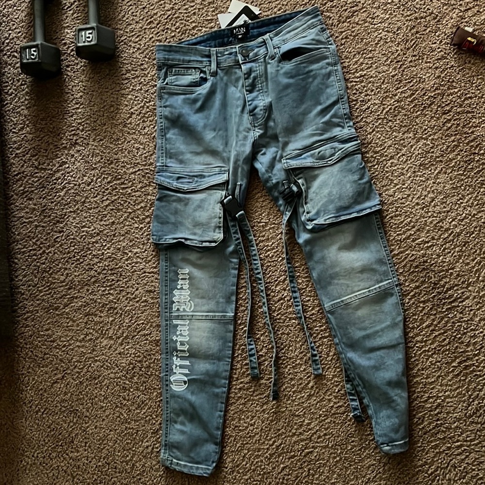 Lil durk x BoohooMan jeans